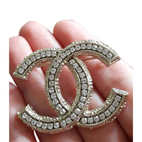 chanel jewelled brooches|Chanel brooches for women.